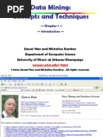 Data Mining: Concepts and Techniques: - Chapter 1 - Introduction