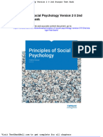 Principles of Social Psychology Version 2 0 2nd Stangor Test Bank Download