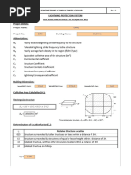 Risk Assessment Sheet