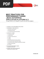 Best Practices For Performance Tuning JBoss Enterprise Application Platform 4.3