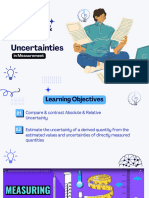 Uncertainties in Measurements