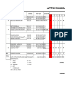 Jadwal Lantai 2 Naya TH 2023-2