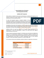 9 Análisis Del Transporte