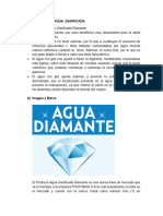 Posicionamiento Agua Gasificada