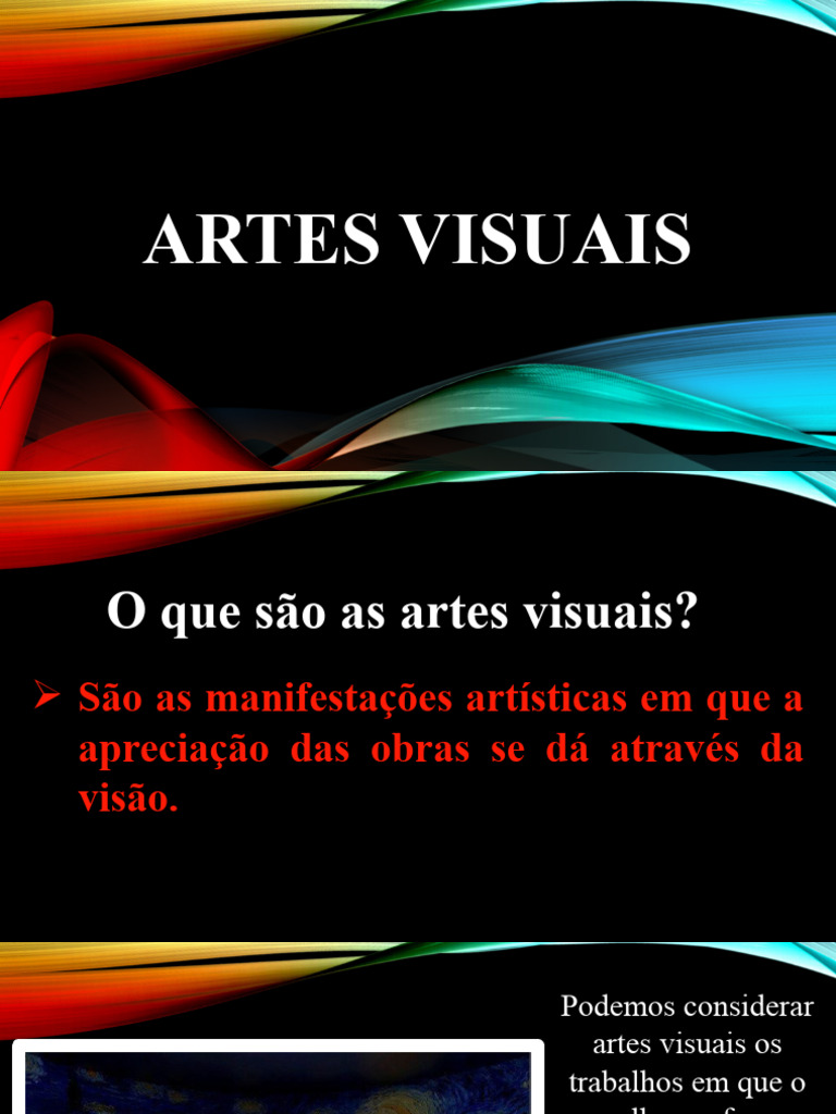 Artes Visuais 2 Quinzena | PDF | Cor | Pinturas