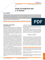Review-Antioxidant Activity of Medicinal and Aromatic Plants