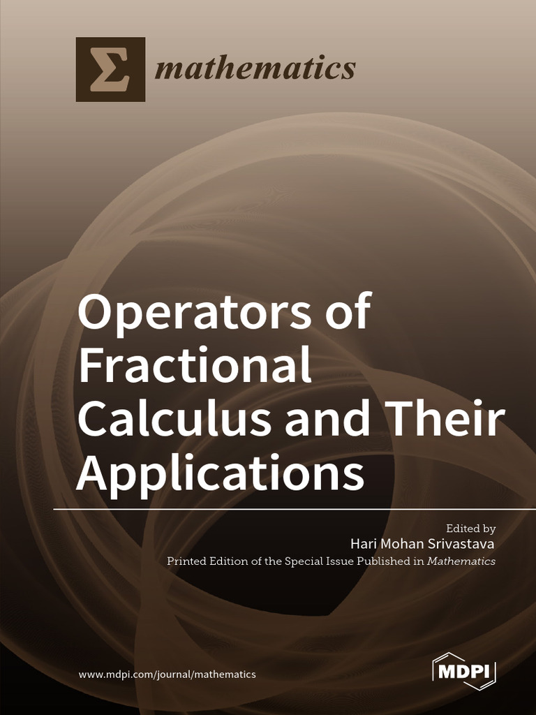 Operators of Fractional Calculus and Their Applications | PDF