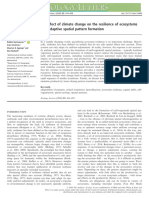 Ecology Letters - 2020 - Bastiaansen - The Effect of Climate Change On The Resilience of Ecosystems With Adaptive Spatial