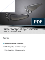 Water Footprinting