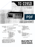 Sony tc-229sd