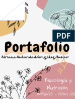 Portafolio de Videncias Adriana Natividad González en Basilio Psicología