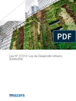 Ley 31313 - Ley de Desarrollo Urbano Sostenible