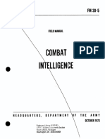 FM30-5(1973) Combat Intelligence