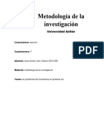 Metodología de La Investigación