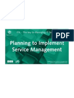Planning To Implement Service Management Green Book)