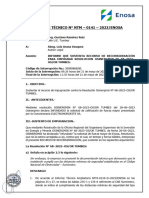 INFORME TÉCNICO RCDCN N° NTM – 0141 – 2023ENOSA