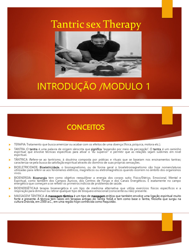 Terapia Tântrica e Seus Benefícios | PDF | Massagem | Tantra