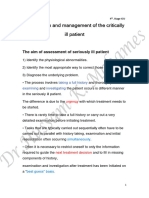 Assessment of Critically Ill Patient Lec-1