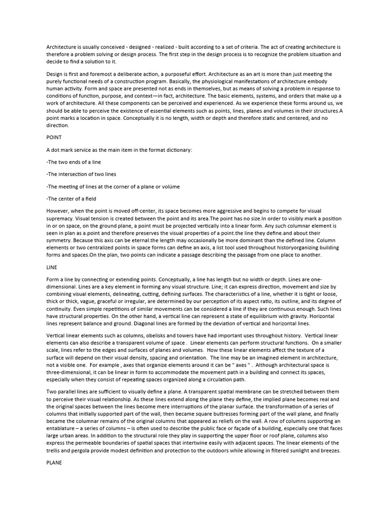 Form Space And Order