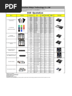 SSD Quotation: Shenzhen Meiyu Technology Co.,Ltd