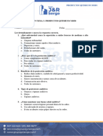 Examen de Productos Quimicos Msds