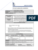 Planeacion de Principios de Administracion