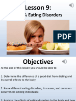 W7 Lesson 9 - Diet and Eating Disorders - Presentation