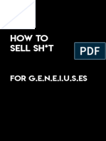 How To Sell For GENEIUSes PDF