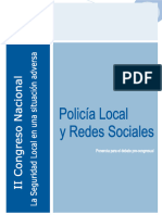 Policial Local y Las Redes
