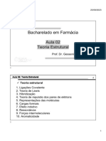 Aula 2 Ligauao QuImica, HIbridizauao e Geometria Das Ligauoes