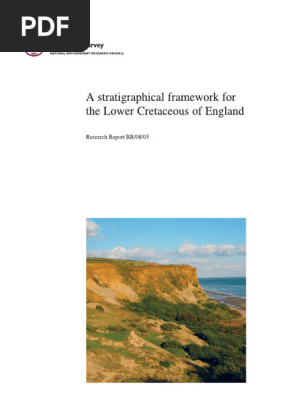 ※ J1S ※ Sussesx Lower Cretaceous Strat Framework - Report | PDF