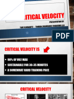 Critical Velocity