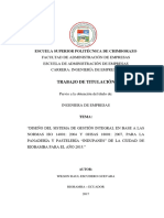 Diseño de Sistema de Gestion