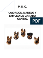 2 P.S.O. Empleo, Manejo y Cuidado de Los Canes Tomo I