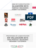 Capacitacion - Indaabin - Feb - Nov 2015