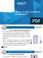 Séquence 1 Quest Ce Que Le. Community Management