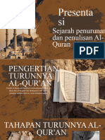 Sejarah Turunnya Al Qur'an