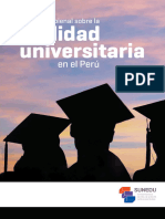 III Informe Bienal Sobre La Realidad Universitaria en El Peru