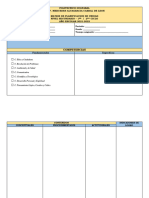 Matriz Planificación Unidad