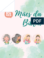 Lição Dia Das Mães - Mães Da Bíblia