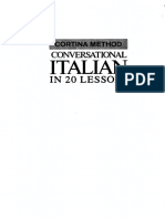 IMPORTED_Cortina Conversational Italian in 20 Lessons