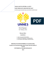 Kelompok 7 - Makalah Analisis Varian Satu Arah Dan Post Hoc - Statistika Lanjut