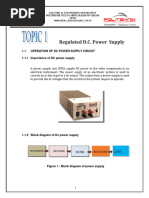 Topik 1 - Linear DC Power Supply