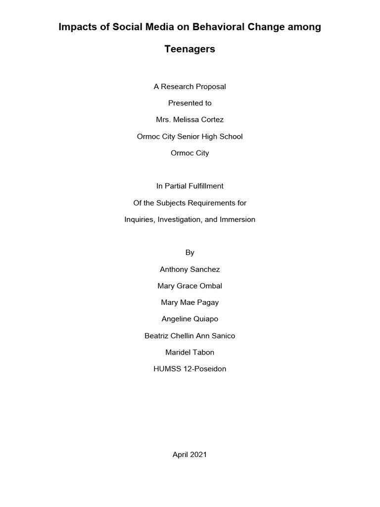 Research Samples | PDF