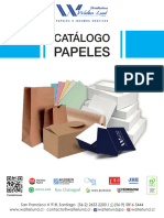 Catálogo Papel - Walter Lund.