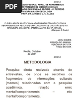 SEMINARIO ETNOECOLOGIA