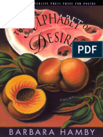 Barbara Hamby - The Alphabet of Desire-NYU Press (1999)