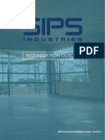SIPS INDUSTRIES Installation Guide