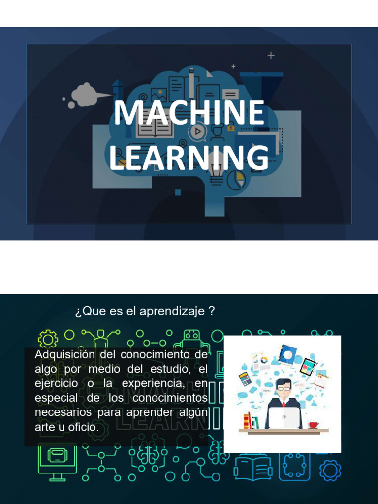 Aprendizaje Machine Learning Pdf