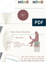 PPT Bisnis Fashion Muslimah ( Sha & Fea )